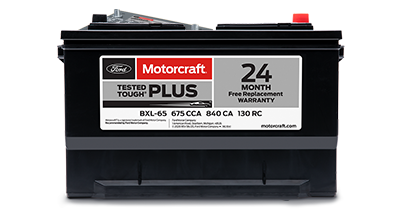 Motorcraft® Tested Tough® PLUS Batteries